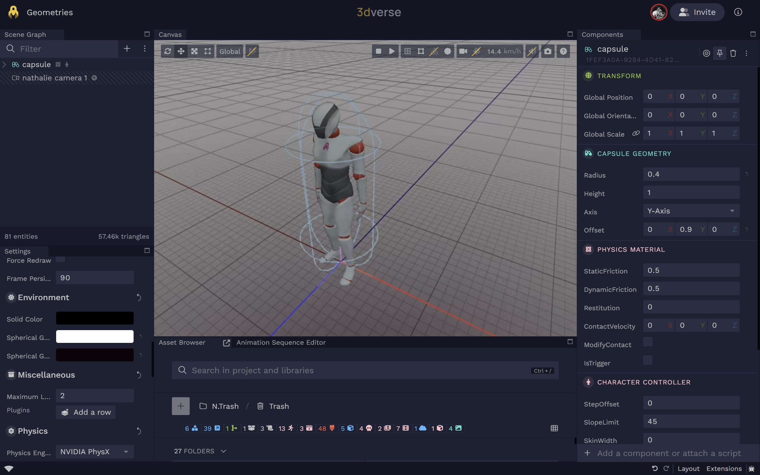 Capsule Geometry