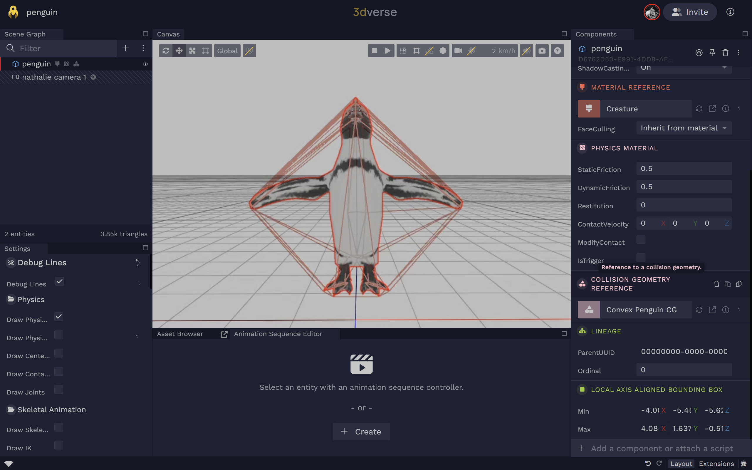 Convex Collision Geometry