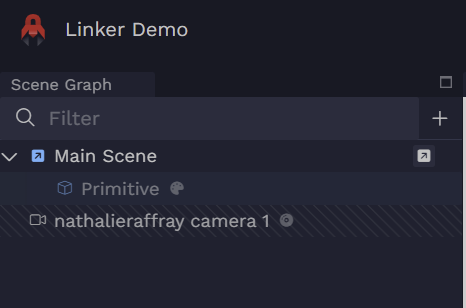 Linker Demo’s scene graph