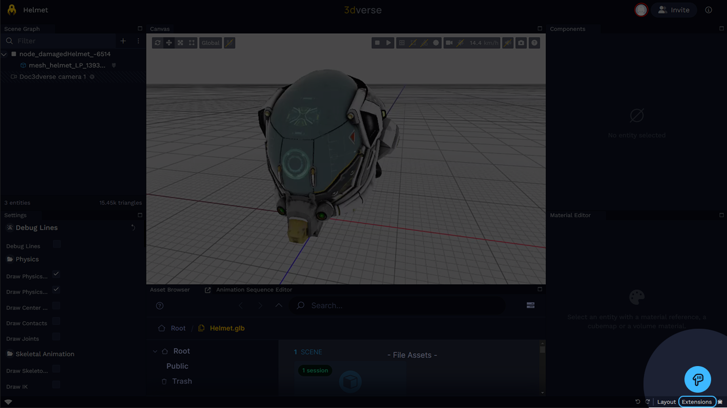 To browse the extension menu click here.