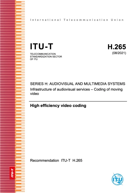 ITU-T Rec. H.265 (08/2021) High efficiency video coding