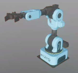 Niryo robot (6 DOF)