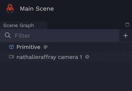 Main Scene’s scene graph