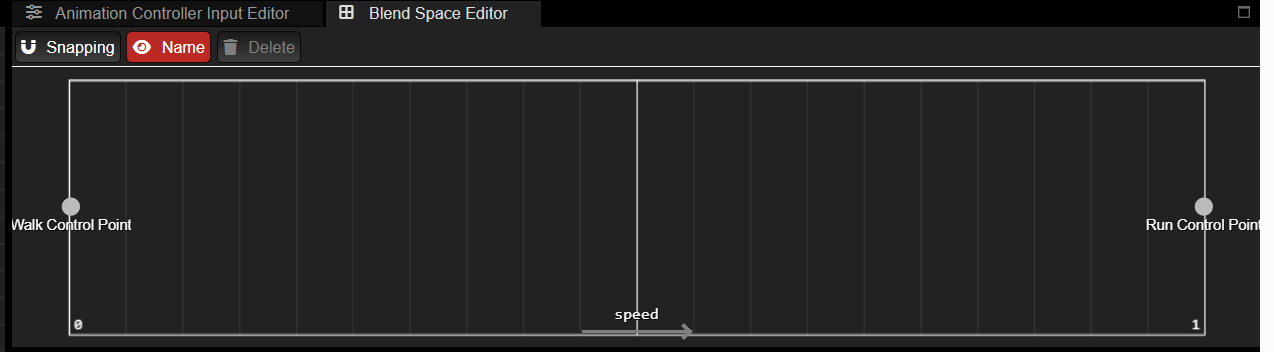 Blend Space Editor