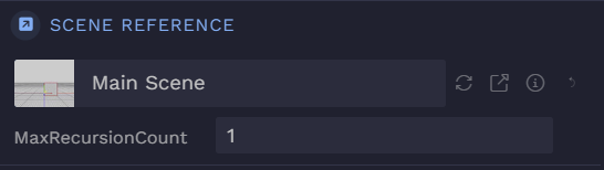 Scene reference component